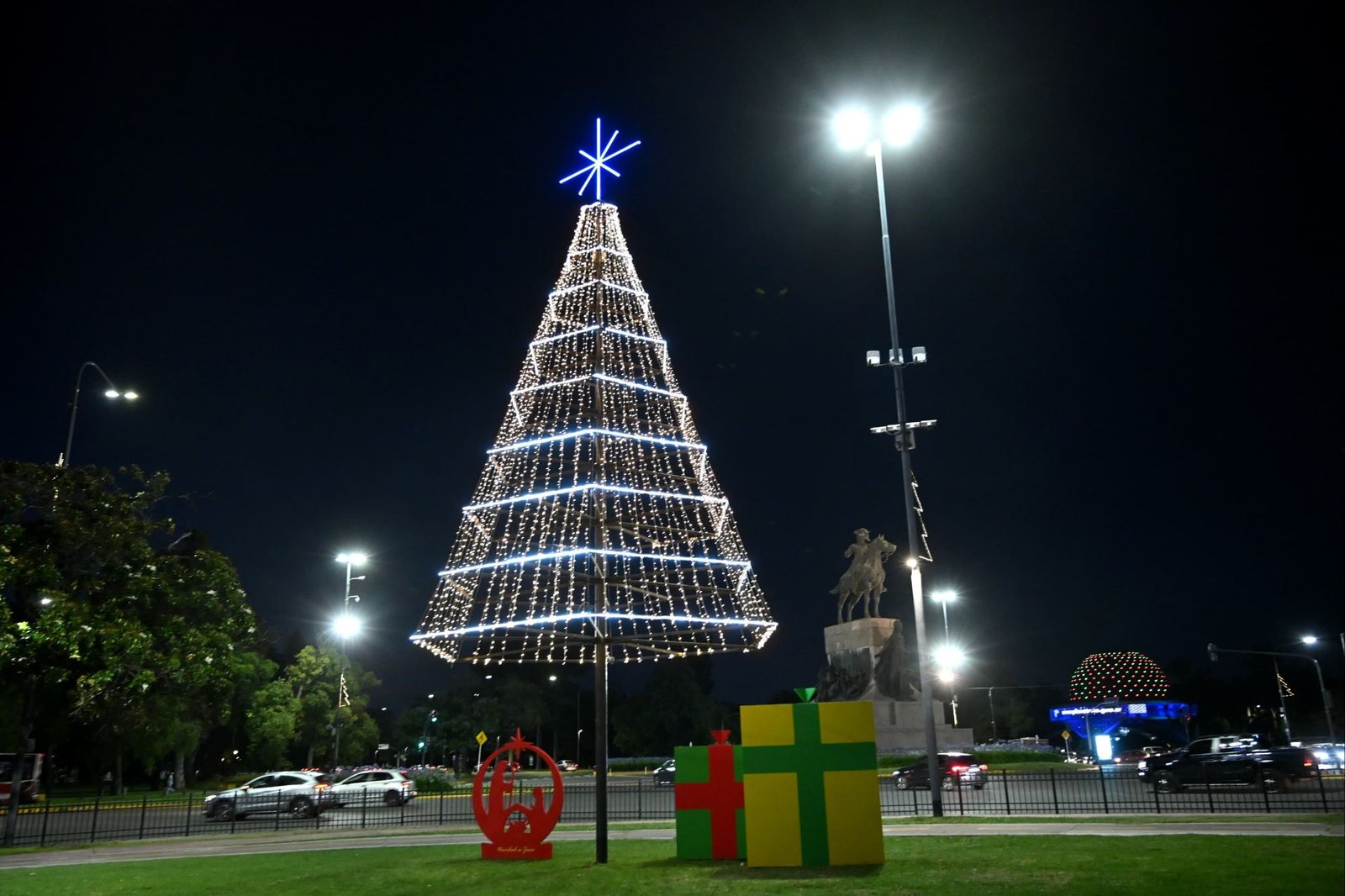 La Ciudad de Buenos Aires le dio la bienvenida a la Navidad