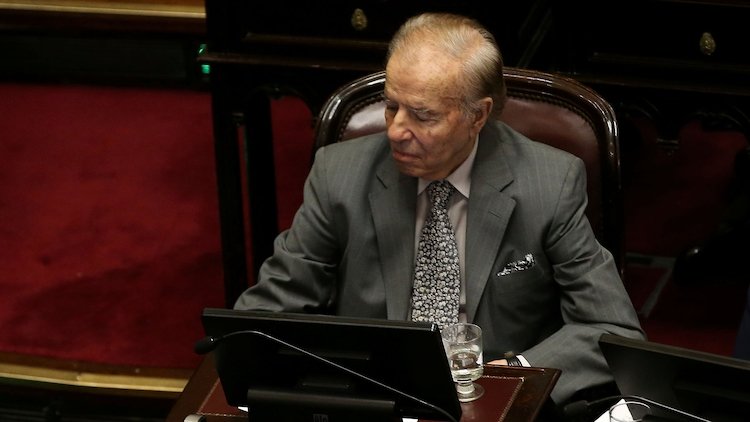 Menem respaldó la consulta de Cristina Kirchner a la Corte sobre las sesiones virtuales del Congreso