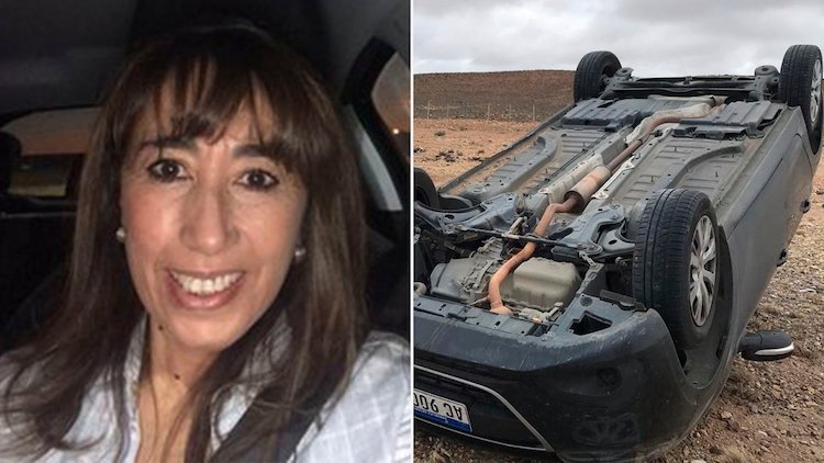 Una diputada sufrió un accidente de tránsito en la ruta que une Río Gallegos con Buenos Aires