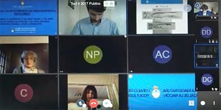 Ruta del dinero K: otra vez hubo fallas técnicas y dudan de que se pueda reiniciar el juicio por videoconferencia